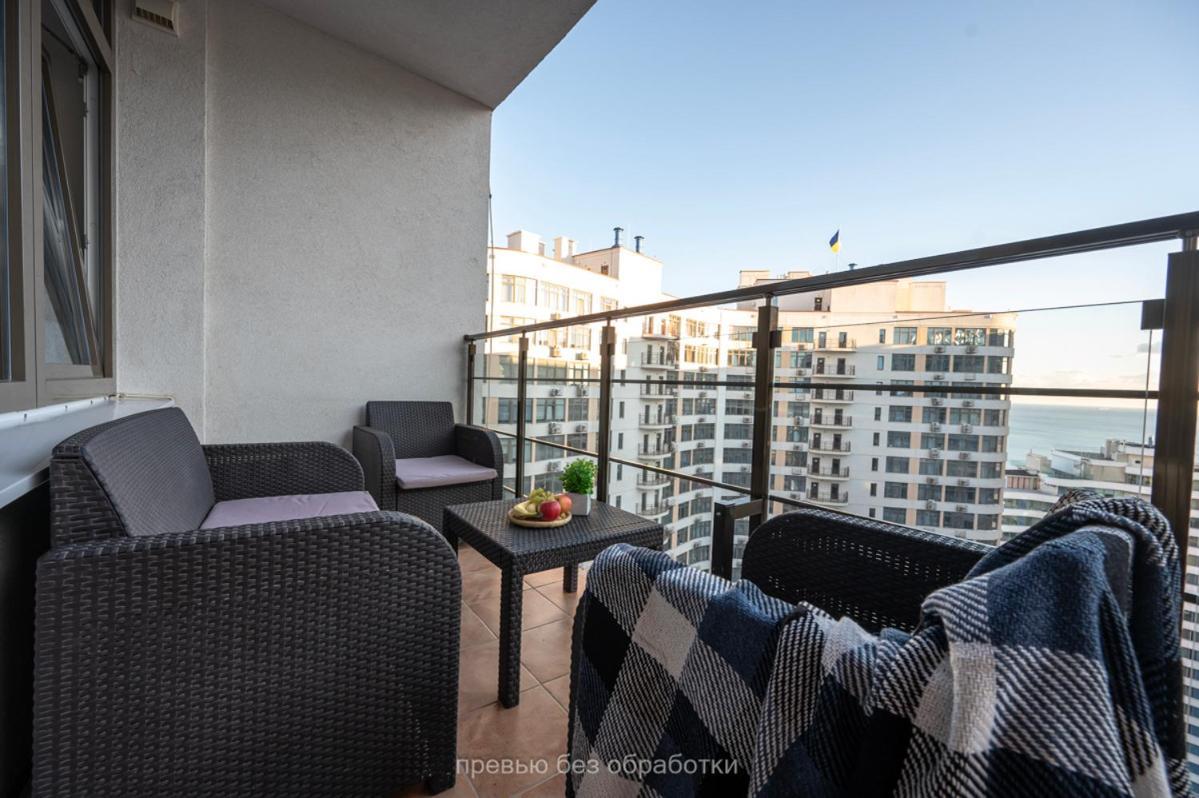 Новейшая Квартира Возле Моря Odessa Exteriör bild